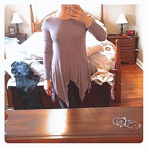 NWOT SIMPLY VERA Purple Long Sleeve Top  XS